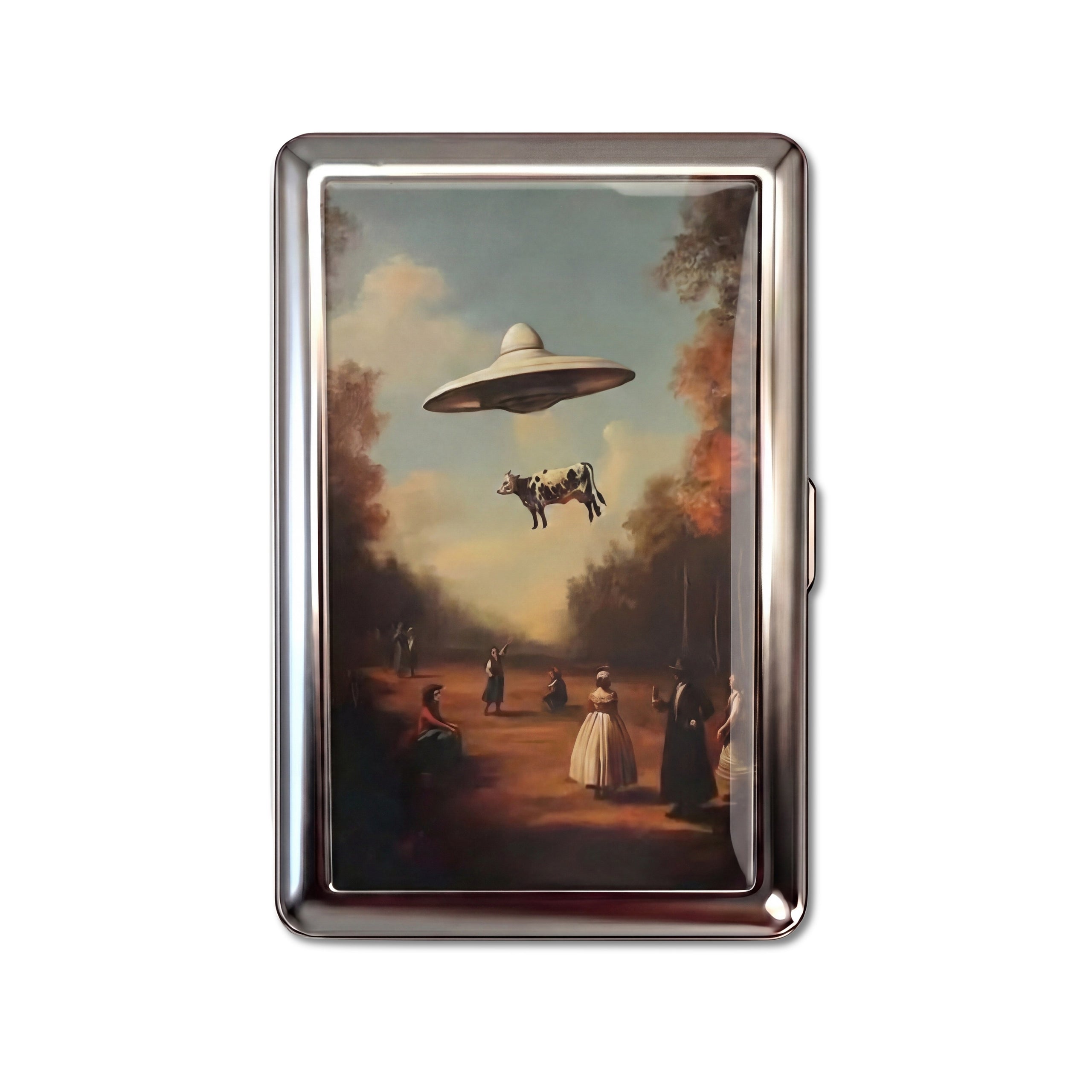 Porte-cartes métal