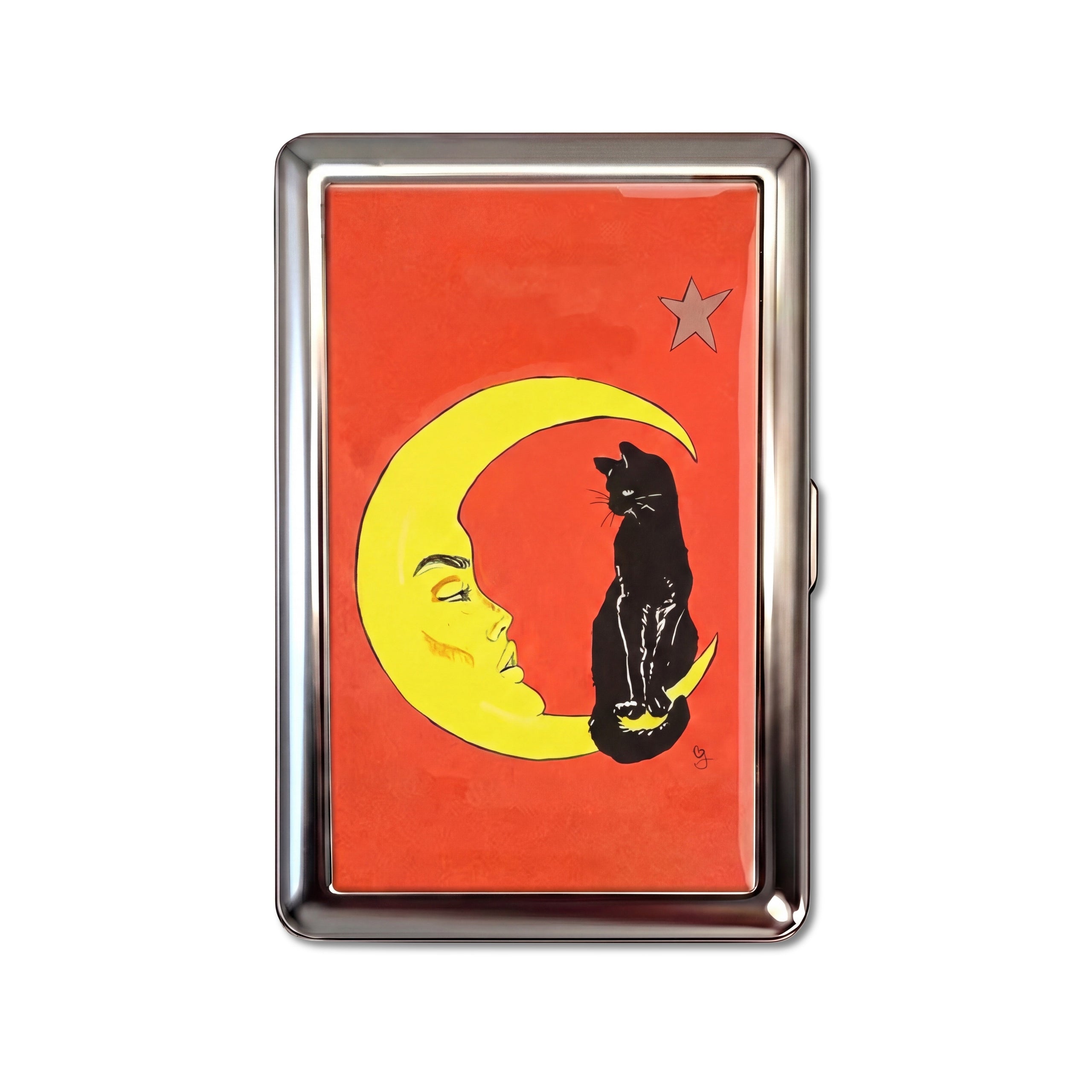 Porte-cartes métal