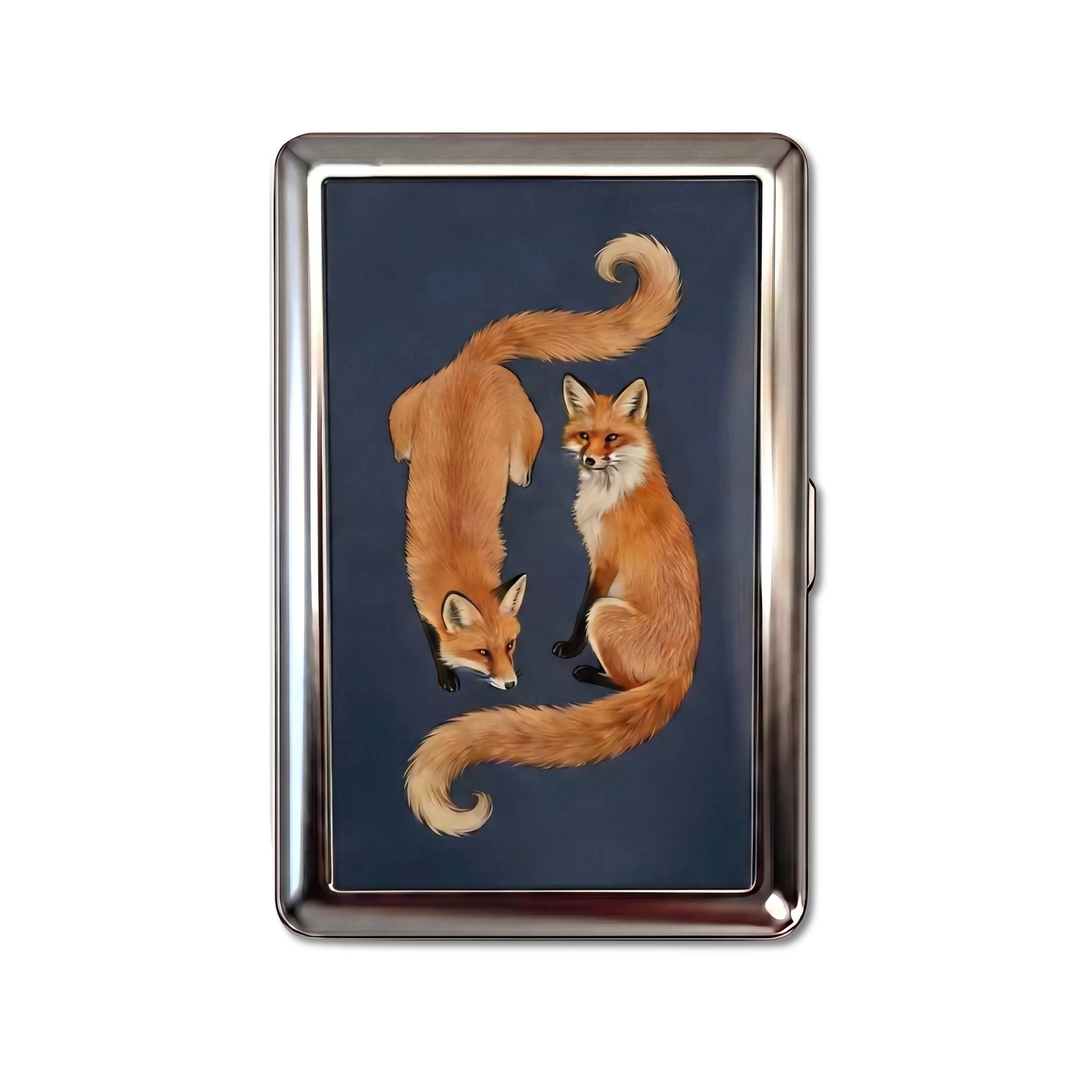 Porte-cartes métal