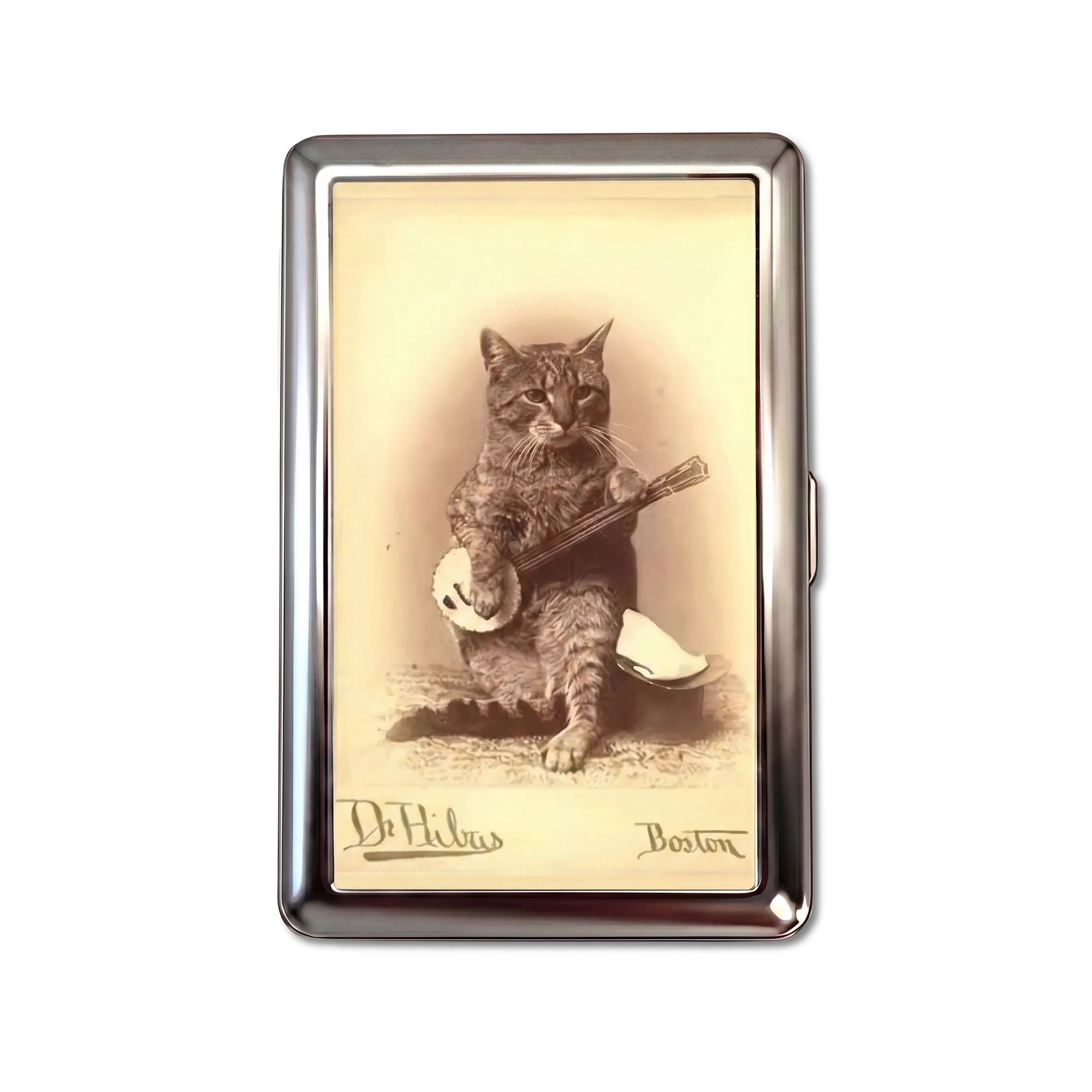 Porte-cartes métal